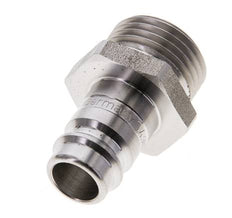 Acero inoxidable DN 10 Acoplamiento de aire Enchufe G 1/2 pulgadas Macho