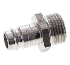 Acero inoxidable DN 10 Acoplamiento de aire Enchufe G 1/2 pulgadas Macho