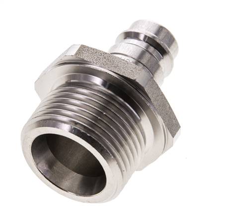Acero inoxidable DN 10 Acoplamiento de aire Enchufe G 3/4 pulgadas Macho
