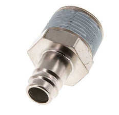 Acero endurecido DN 10 Acoplamiento de aire Enchufe R 3/4 pulgadas Macho
