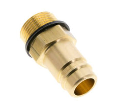Acoplamiento de aire de latón DN 15 Enchufe G 3/4 pulgadas Macho