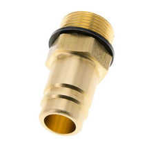 Acoplamiento de aire de latón DN 15 Enchufe G 3/4 pulgadas Macho