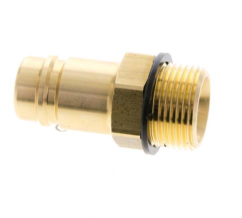 Acoplamiento de aire de latón DN 15 Enchufe G 3/4 pulgadas Macho
