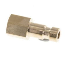 Acoplamiento de aire de latón DN 2.7 (micro) hembra M5 [2 piezas]