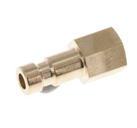 Acoplamiento de aire de latón DN 2.7 (micro) hembra M5 [2 piezas]