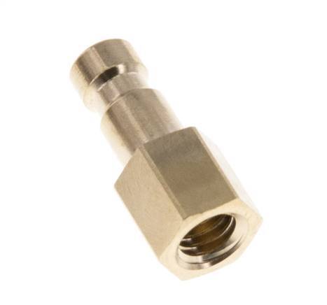 Acoplamiento de aire de latón DN 2.7 (micro) hembra M5 [2 piezas]