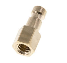 Acoplamiento de aire de latón DN 2.7 (micro) hembra M5 [2 piezas]