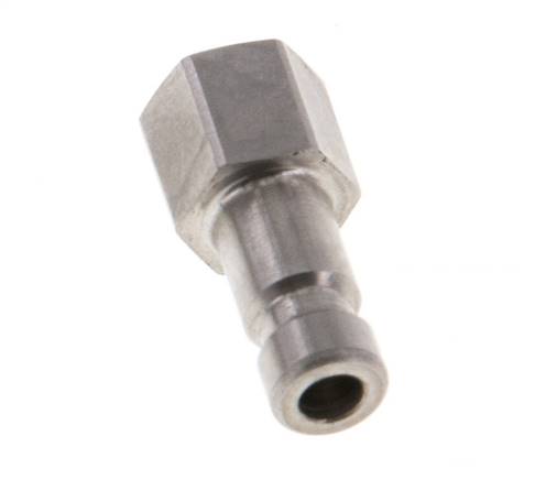 Acero inoxidable 316L DN 2,7 (Micro) Acoplamiento de aire Enchufe M5 Hembra
