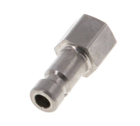Acero inoxidable 316L DN 2,7 (Micro) Acoplamiento de aire Enchufe M5 Hembra