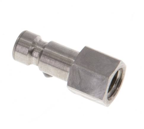 Acero inoxidable 316L DN 2,7 (Micro) Acoplamiento de aire Enchufe M5 Hembra
