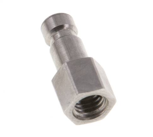 Acero inoxidable 316L DN 2,7 (Micro) Acoplamiento de aire Enchufe M5 Hembra