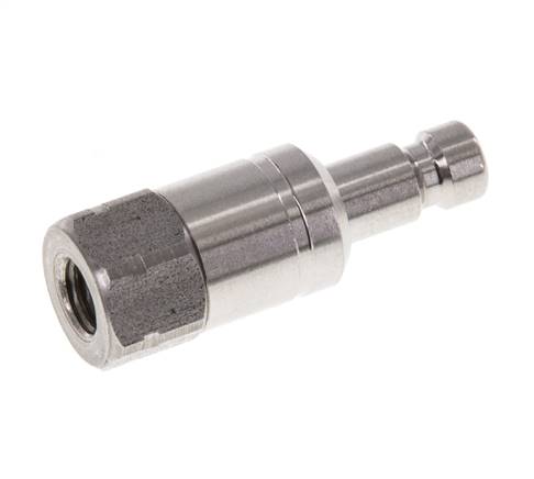 Acero inoxidable 316L DN 2,7 (Micro) Acoplamiento de aire Enchufe G 1/8 pulgada Hembra Doble cierre