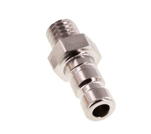 Acero inoxidable 316L DN 2,7 (Micro) Acoplamiento de aire Enchufe M5 Macho
