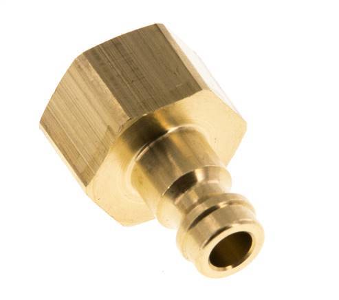 Brass DN 5 Air Coupling Plug G 1/4 inch Female [5 Pieces]