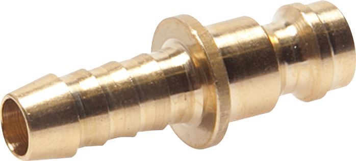 Brass DN 5 Air Coupling Plug 9 mm Hose Pillar [10 Pieces]