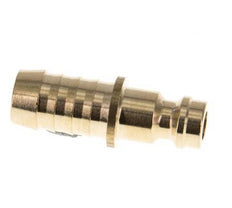 Brass DN 5 Air Coupling Plug 9 mm Hose Pillar [10 Pieces]