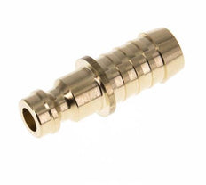 Brass DN 5 Air Coupling Plug 9 mm Hose Pillar [10 Pieces]