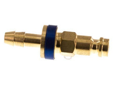 Tapón de anclaje de aire DN 5 codificado en azul Pilar de manguera de 6 mm