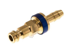 Tapón de anclaje de aire DN 5 codificado en azul Pilar de manguera de 6 mm