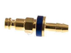 Tapón de anclaje de aire DN 5 codificado en azul Pilar de manguera de 6 mm