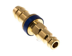 Tapón de anclaje de aire DN 5 codificado en azul Pilar de manguera de 9 mm