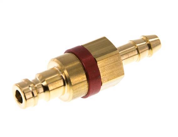 Tapón de anclaje de aire rojo DN 5 Pilar de manguera de 6 mm
