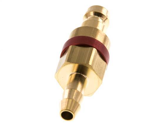 Tapón de anclaje de aire rojo DN 5 Pilar de manguera de 6 mm