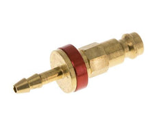 Tapón de anclaje de aire DN 5 codificado en rojo Pilar de manguera de 4 mm