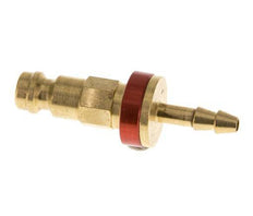 Tapón de anclaje de aire DN 5 codificado en rojo Pilar de manguera de 4 mm