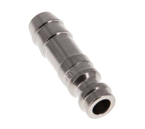 Enchufe de acoplamiento de aire DN 5 de acero inoxidable Pilar de manguera de 8 mm