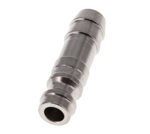 Enchufe de acoplamiento de aire DN 5 de acero inoxidable Pilar de manguera de 8 mm
