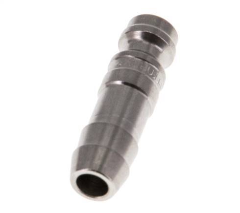 Enchufe de acoplamiento de aire DN 5 de acero inoxidable Pilar de manguera de 8 mm