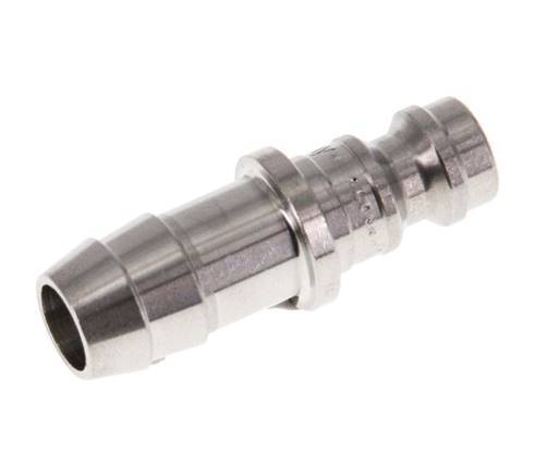 Enchufe de acoplamiento de aire DN 5 de acero inoxidable Pilar de manguera de 9 mm