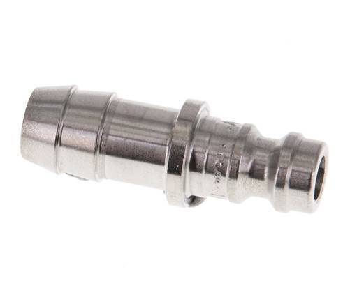 Enchufe de acoplamiento de aire DN 5 de acero inoxidable Pilar de manguera de 9 mm
