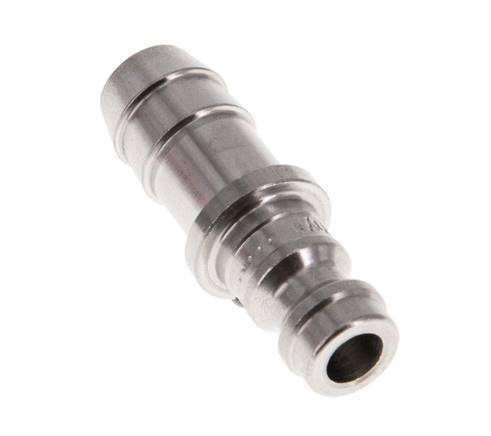Enchufe de acoplamiento de aire DN 5 de acero inoxidable Pilar de manguera de 9 mm