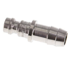 Enchufe de acoplamiento de aire DN 5 de acero inoxidable Pilar de manguera de 9 mm