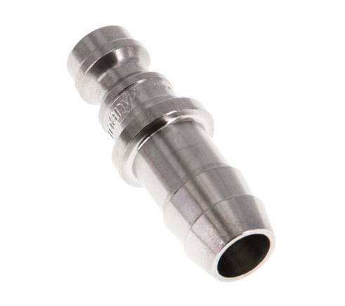 Enchufe de acoplamiento de aire DN 5 de acero inoxidable Pilar de manguera de 9 mm