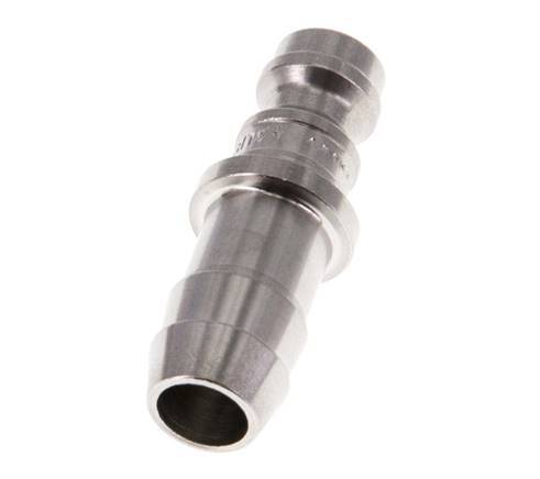 Enchufe de acoplamiento de aire DN 5 de acero inoxidable Pilar de manguera de 9 mm