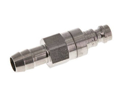 Acero inoxidable DN 5 Enchufe de acoplamiento de aire 9 mm Pilar de manguera Doble cierre