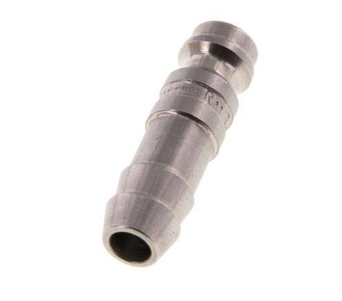 Acero inoxidable 316L DN 5 Tapón de acoplamiento de aire 8 mm Pilar de manguera
