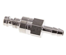 Acero inoxidable 316L DN 5 Enchufe de acoplamiento de aire 6 mm Pilar de manguera Doble cierre