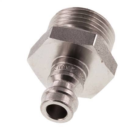 Acero inoxidable DN 5 Acoplamiento de aire Enchufe G 3/8 pulgadas Macho