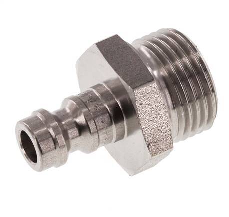 Acero inoxidable DN 5 Acoplamiento de aire Enchufe G 3/8 pulgadas Macho