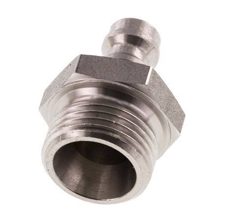 Acero inoxidable DN 5 Acoplamiento de aire Enchufe G 3/8 pulgadas Macho