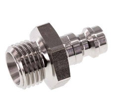 Acero inoxidable 316L DN 5 Acoplamiento de aire Enchufe G 1/4 pulgadas Macho