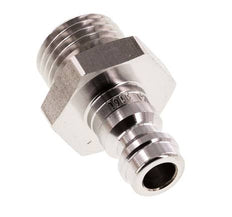 Acero inoxidable 316L DN 5 Acoplamiento de aire Enchufe G 1/4 pulgadas Macho