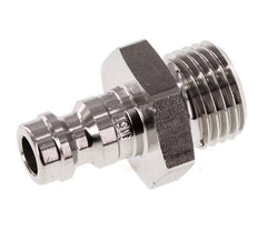 Acero inoxidable 316L DN 5 Acoplamiento de aire Enchufe G 1/4 pulgadas Macho