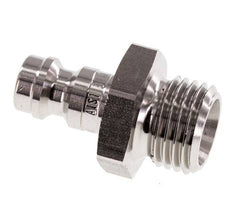 Acero inoxidable 316L DN 5 Acoplamiento de aire Enchufe G 1/4 pulgadas Macho