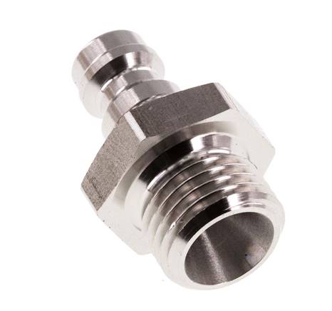 Acero inoxidable 316L DN 5 Acoplamiento de aire Enchufe G 1/4 pulgadas Macho