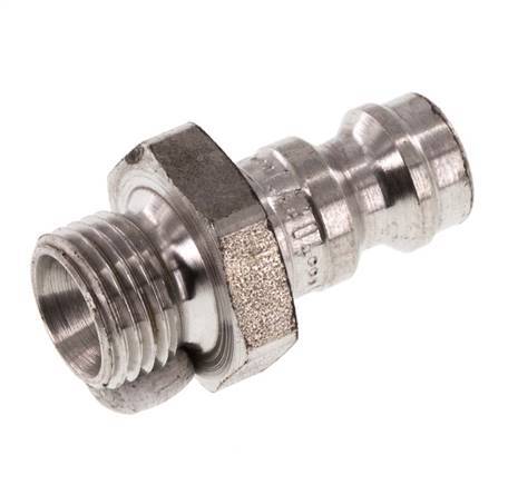 Acero inoxidable 316L DN 5 Acoplamiento de aire Enchufe G 1/8 pulgadas Macho